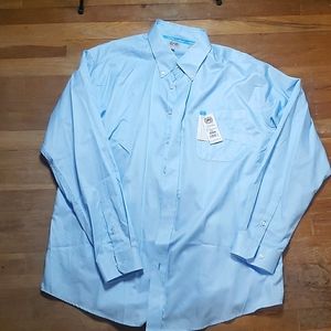Cinch Mens Blue pinstripe dress shirt